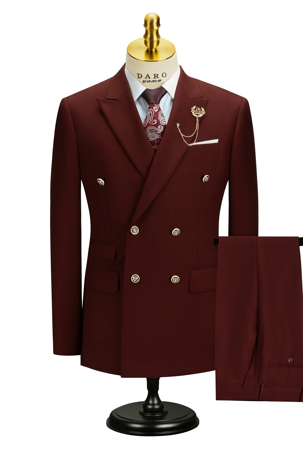 Daro Uomo Double-Breasted Suit