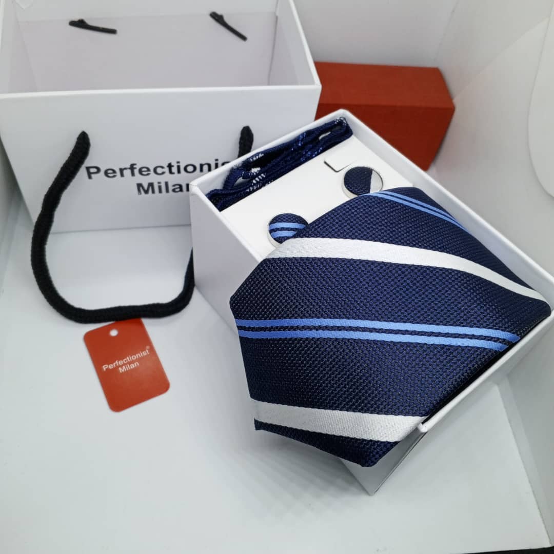 Men's Business Neck Tie-set Of 3